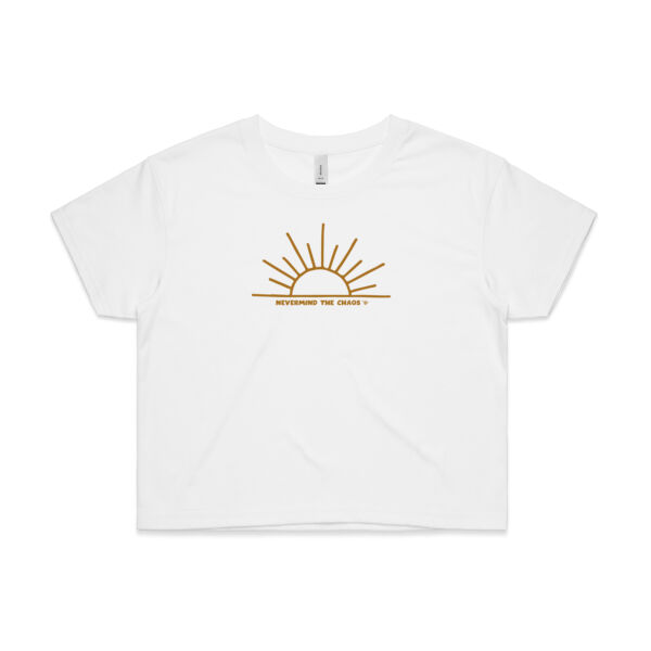 Women's Sunset Crop Tee  - (Same Day) Thumbnail