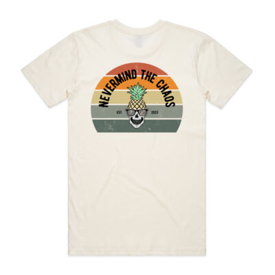 Retro Pineapple skull Staple Tee - (Same Day) Thumbnail