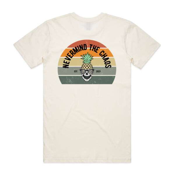 Retro Pineapple skull Staple Tee - (Same Day) Thumbnail