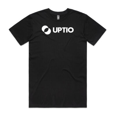 Uptio T-Shirt - White Logo Thumbnail